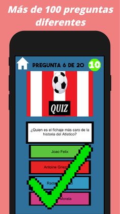 Atletico Football - Quiz Game - Screenshot 1