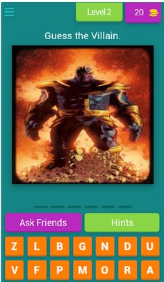 Guess the Superhero and Villai - Screenshot 3