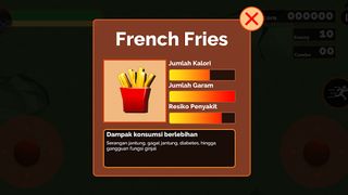 GENDUD: Attack on Junk Food - Screenshot 2