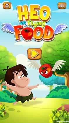 Heo vs Flying Food - Screenshot 1