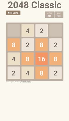 2048 Classic - Screenshot 1
