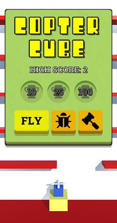 Copter Cube - Screenshot 1