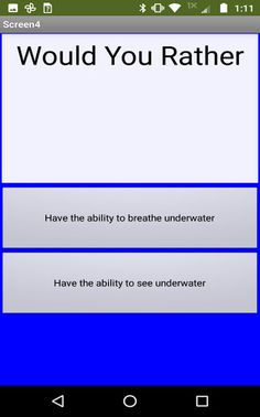 Would You Rather - Screenshot 1