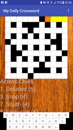 My Daily Crossword - Screenshot 1