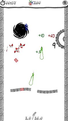 Spiky Saw Lines - Screenshot 2