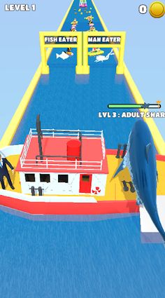 Shark Runner - Screenshot 2