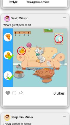 Social Feed Puzzle - Screenshot 1