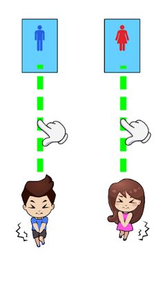 Toilet Rush: Draw To Pee - Screenshot 1