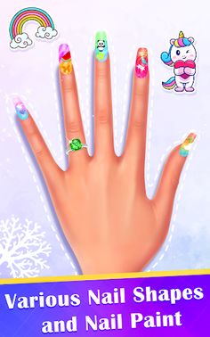 Nails Salon Games - Nail Art - Screenshot 2