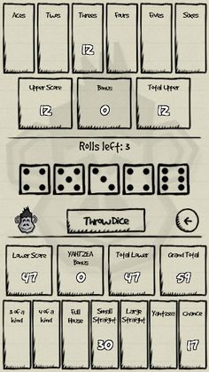 Yahtzea - Screenshot 3