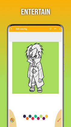 Chucky The Killer Doll drawing - Screenshot 4