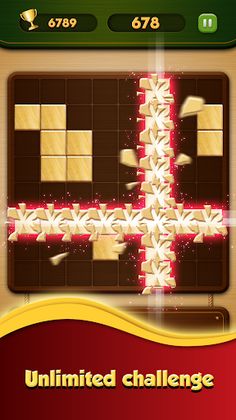 Block Puzzle Wood Classic 1010 - Screenshot 2