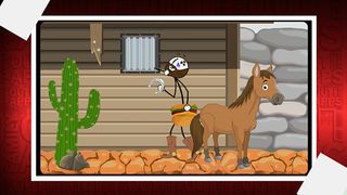 Stickman: Western - Screenshot 1