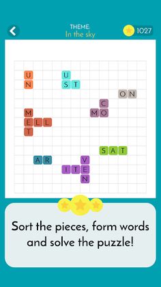 Crossword Jigsaw Puzzle - Screenshot 1