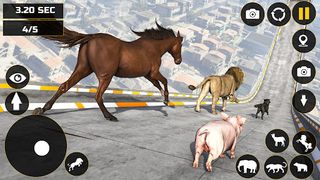 Animal Race Game Epic Fun Race - Screenshot 1