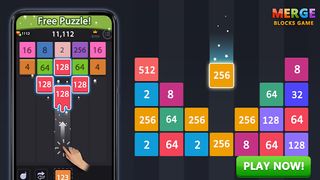 Merge block - 2048 puzzle game - Screenshot 1