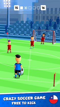 Crazy Goal Master Soccer Game - Screenshot 1