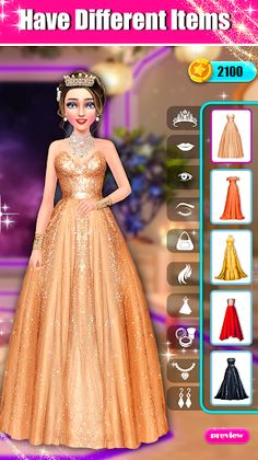 Model Fashion Makeover Dressup - Screenshot 3