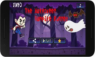 Halloween Vampire Runner - Screenshot 1