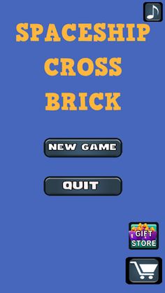 SPACESHIP CROSS BRICK - Screenshot 1