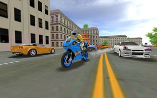 Sports bike simulator Drift 3D - Screenshot 2