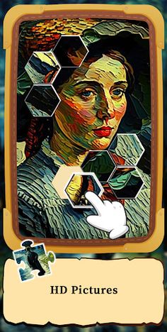 JigsortingRelaxPuzzle: Vincent - Screenshot 3