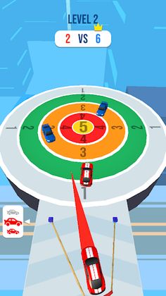 Car Curling Crush - Screenshot 2