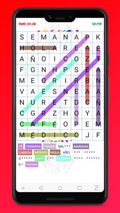 Wordsearch: Spanish Vocabulary - Screenshot 2