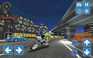 City Police MotorBike 3D Sim - Screenshot 3