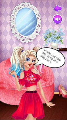 Harley Dress Up Fashion Quinn - Screenshot 2