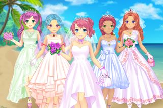 Anime Wedding Dress Up - Screenshot 1