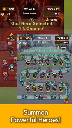 Random Defense : Level Up - Screenshot 1