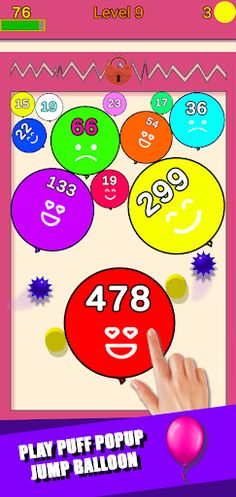 Blowing Jump Balloon 3D - Screenshot 1