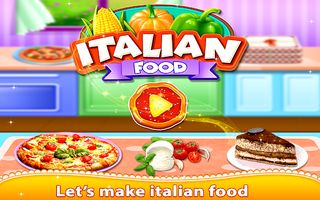 Italian Food Chef Cook Pizza - Screenshot 1