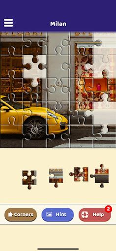 Milan Sightseeing Puzzle - Screenshot 3