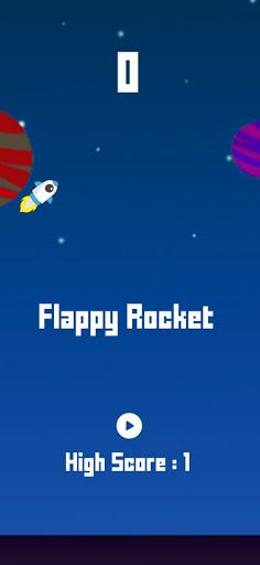 Flappy Rocket - Screenshot 1