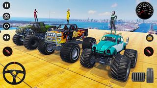 Flying Superhero Monster Truck - Screenshot 2