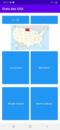 Etats des USA - Screenshot 2