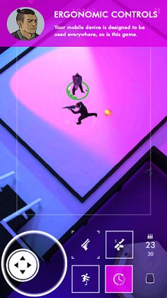 Neon Noir - Mobile Arcade Shoo - Screenshot 2