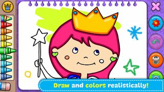 Princess Coloring Book & Games - Screenshot 1