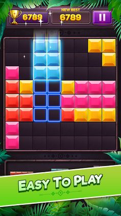 Block Puzzle Jewel-Relax Brain - Screenshot 1