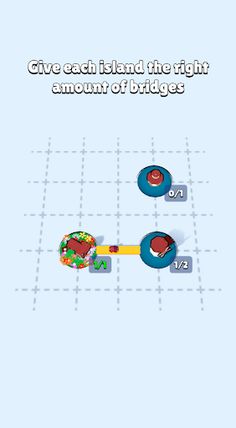 Bridges: connect puzzle - Screenshot 3