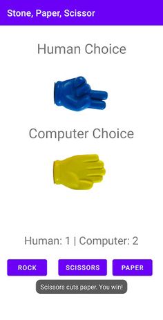 Stone, Paper and Scissor - Screenshot 4