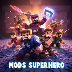 Mod for Minecraft Superheroes - Screenshot 1