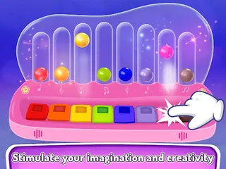 Real Pink Piano For Girls - Screenshot 3