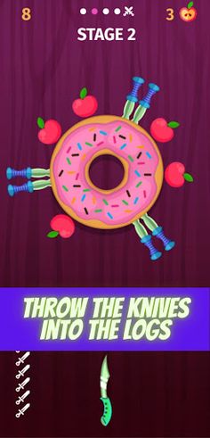 Knife Throw: Defeat the Boss - Screenshot 2