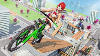 Tricky BMX Track Stunts Racing - Screenshot 3
