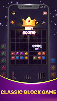 Block Puzzle Jewel & Gems - Screenshot 3