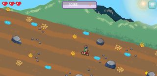 Pixel Mountain Biker - Screenshot 1