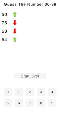 Guess The Number - Screenshot 2